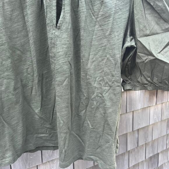 Old Navy NWT Peasant Blouse, Green, Small - Picture 6 of 6